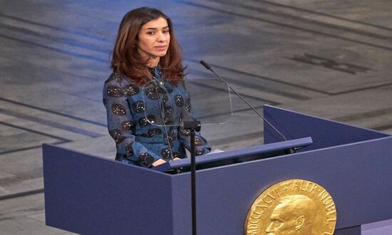 فتاة هارِبة تحصل على جائزة نوبل